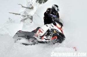 2014 Ski-Doo Summit X Action Sidehill