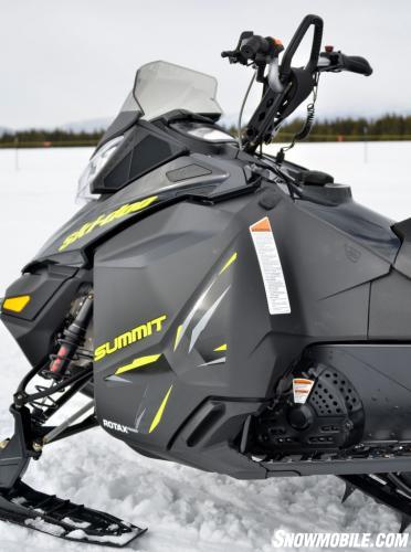 2014 Ski-Doo Summit X Footwells