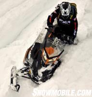 2014 Ski-Doo Summit Sport 800R Action Downhill