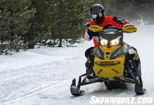 2014 Ski-Doo MXZ X-RS 800 Action Front