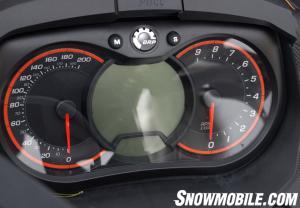 2014 Ski-Doo MXZ X-RS Gauges