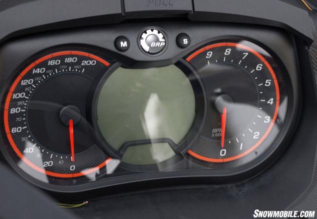 2014 Ski-Doo MXZ X-RS Gauges