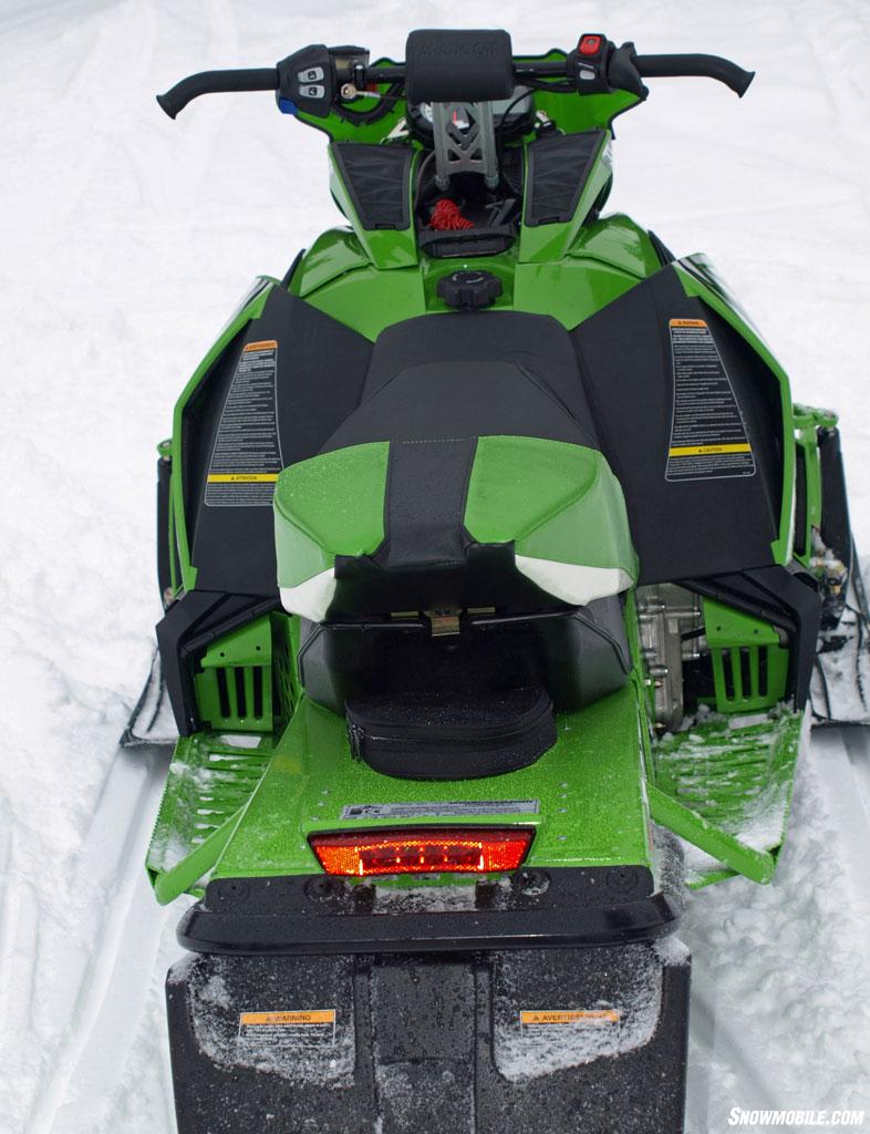 2014 Arctic Cat ZR 8000 RR Rear View