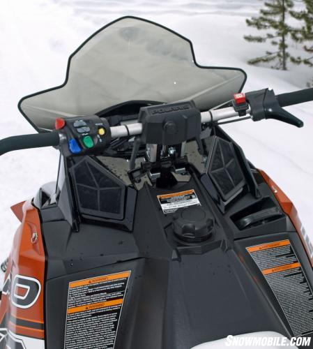 2014 Polaris 800 Rush Pro-R Cockpit