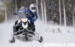 2014 Yamaha Phazer RTX Action Cornering