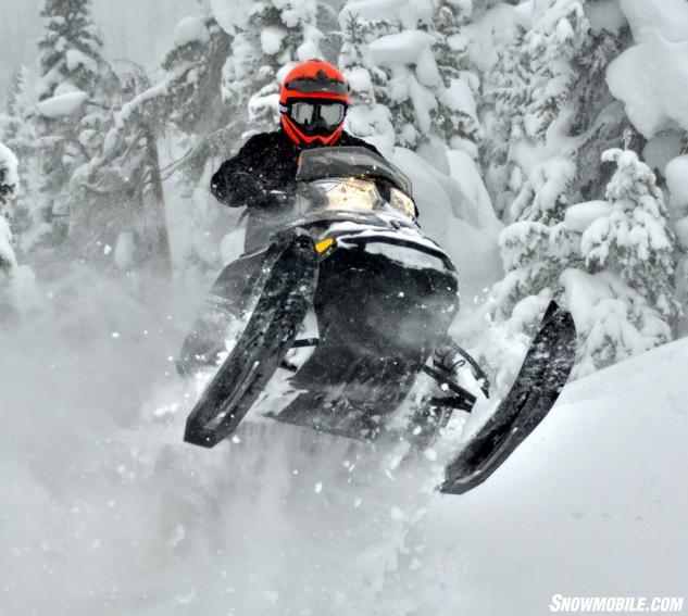 2014 Ski-Doo XM Summit SP Action Jump