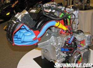 2014 Ski-Doo Expedition Sport ACE 900 Engine Cutaway