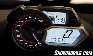 2014 Yamaha Apex XTX Gauges