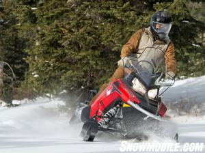 2014 Polaris 600 Indy Voyager Action