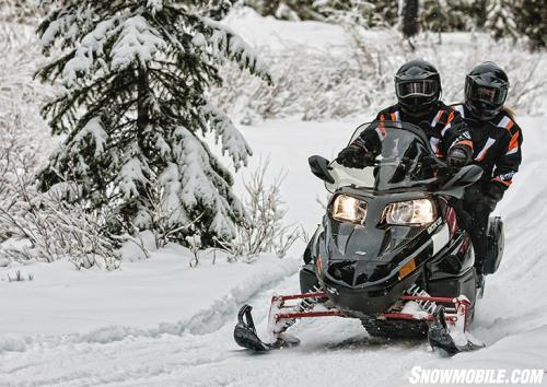 2014 Arctic Cat Touring TZ1 Action