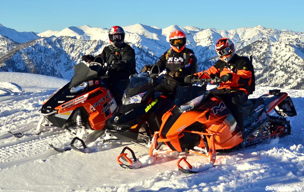 2014 800cc Mountain Snowmobiles