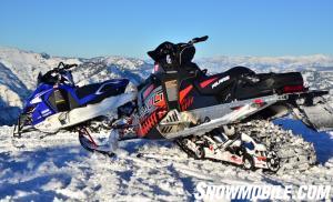 Yamaha Viper XTX SE and Polaris Switchback Assault