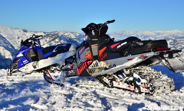 Yamaha Viper XTX SE and Polaris Switchback Assault