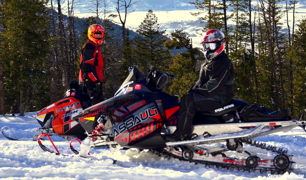 Polaris Powder Sleds