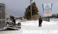 Loading Up Snowmobiles