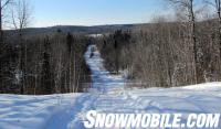 Nice View of Algoma Snowmobile Trail