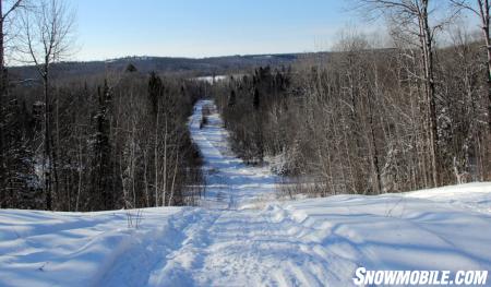 Nice View of Algoma Snowmobile Trail