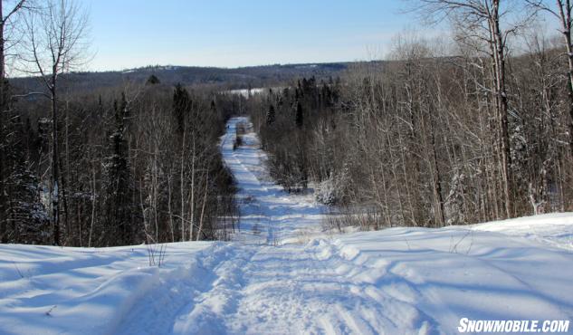 Nice View of Algoma Snowmobile Trail