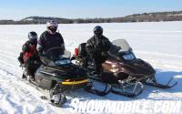 Out on the Snowmobile Trails