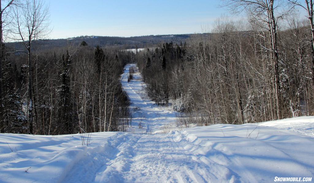 Nice View of Algoma Snowmobile Trail