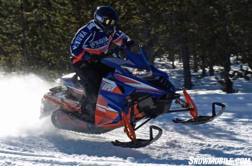 2015 Yamaha SR Viper RTX SE Action Straight Line