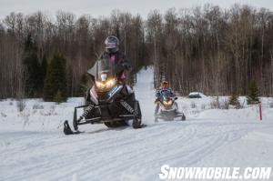 Winding Snowmobile Trails Ontario