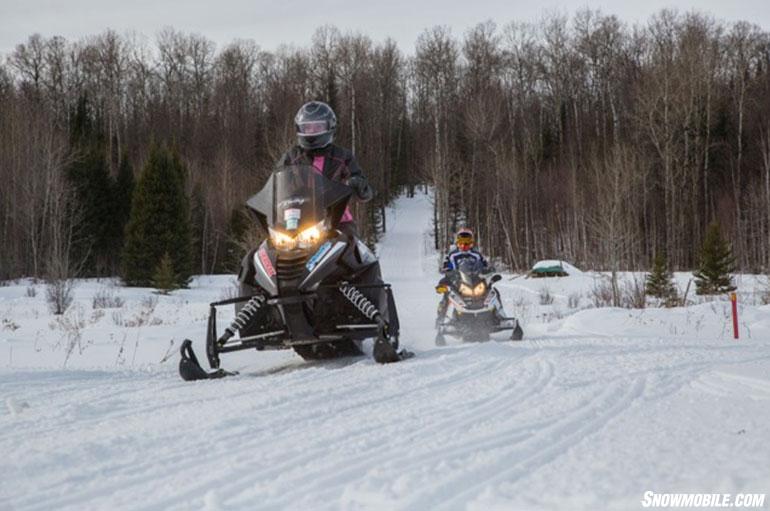 Winding Snowmobile Trails Ontario