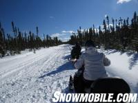 Scenic Ontario Snowmobile Trail