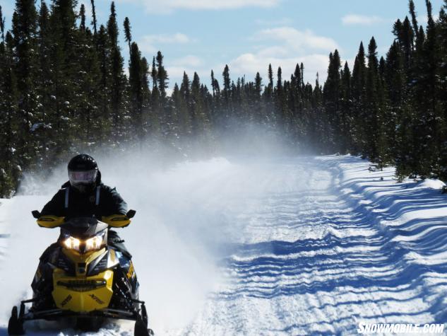 Ski-Doo MXZ XRS Action Front