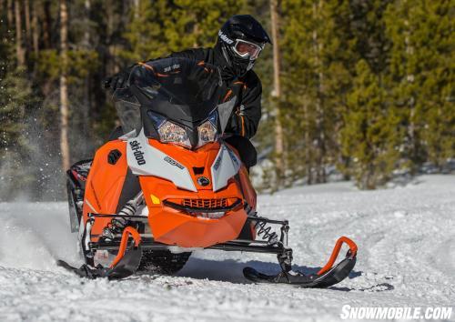 2015 Ski-Doo Renegade Adrenaline ACE 900 Action Front