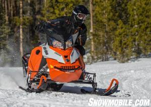 2015 Ski-Doo Renegade Adrenaline ACE 900 Action Front