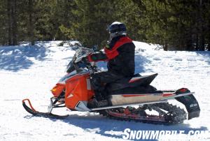 2015 Ski-Doo Renegade Adrenaline ACE 900 Action Rear