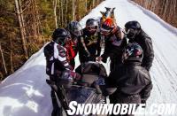 Group Snowmobile Ride Ontario