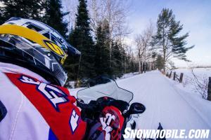 Lakeside Snowmobile Trail Ontario