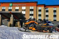 Pembroke Holiday Inn Snowmobile Parking