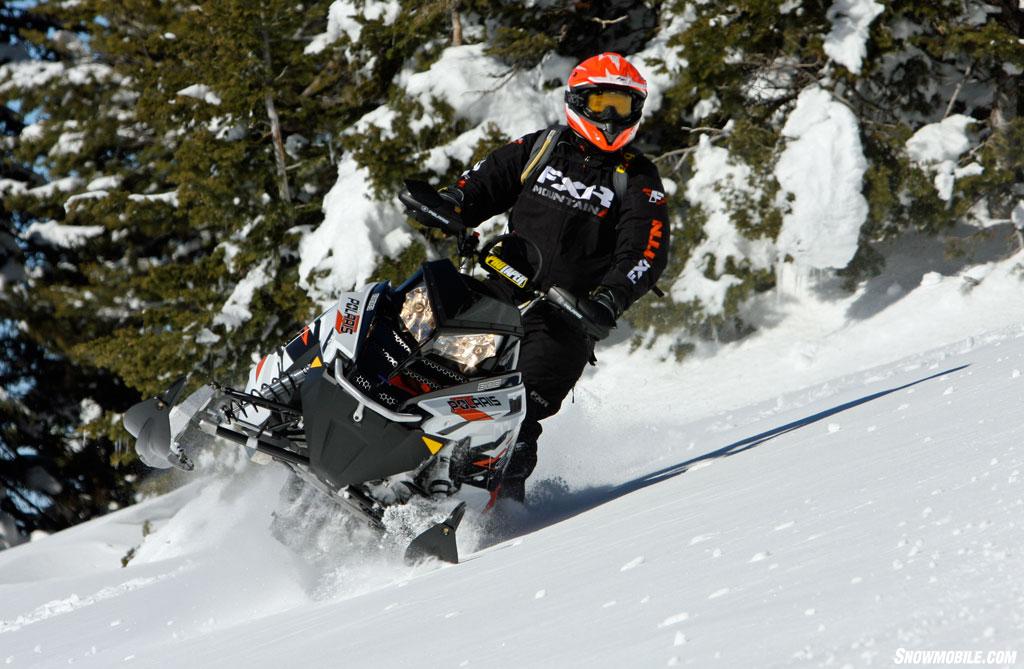 2015 Polaris 800 RMK Action Sidehill