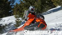 2015 Ski-Doo XM Summit X 800R Action Sidehill