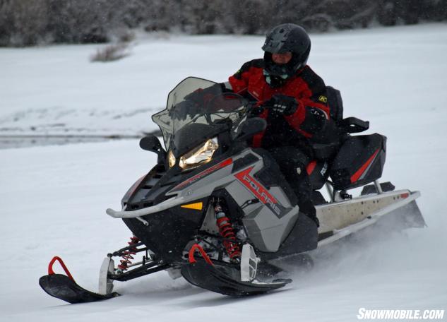 2015 Polaris 550 Indy Adventure 155 Action Front Left