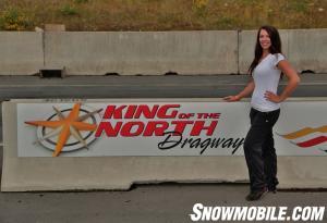 Jessica Kline King of the North Dragway