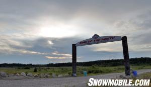 King of the North Dragway Entrance