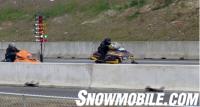 Snowmobile Drag Racing