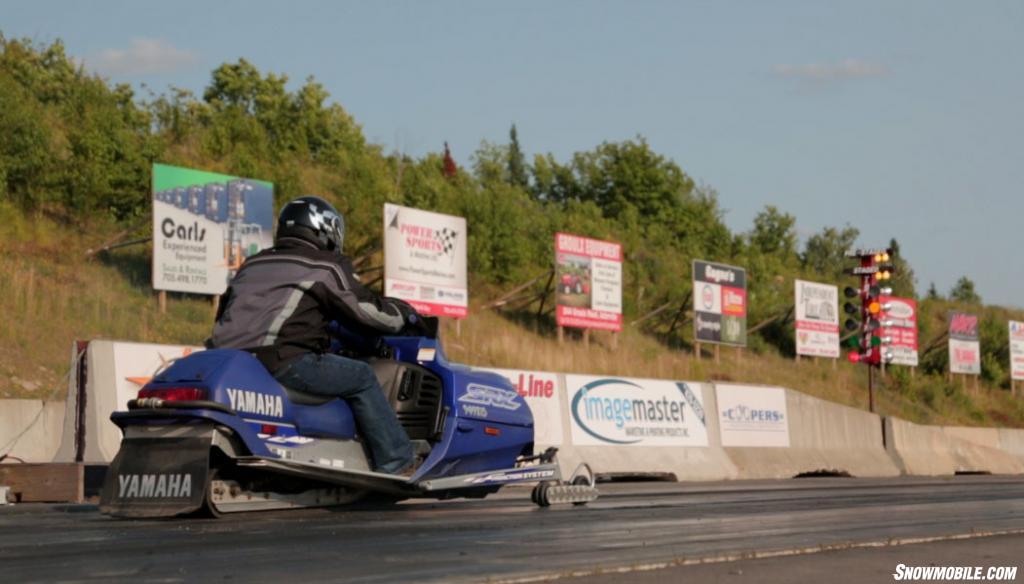 King of the North Dragway Action Rear