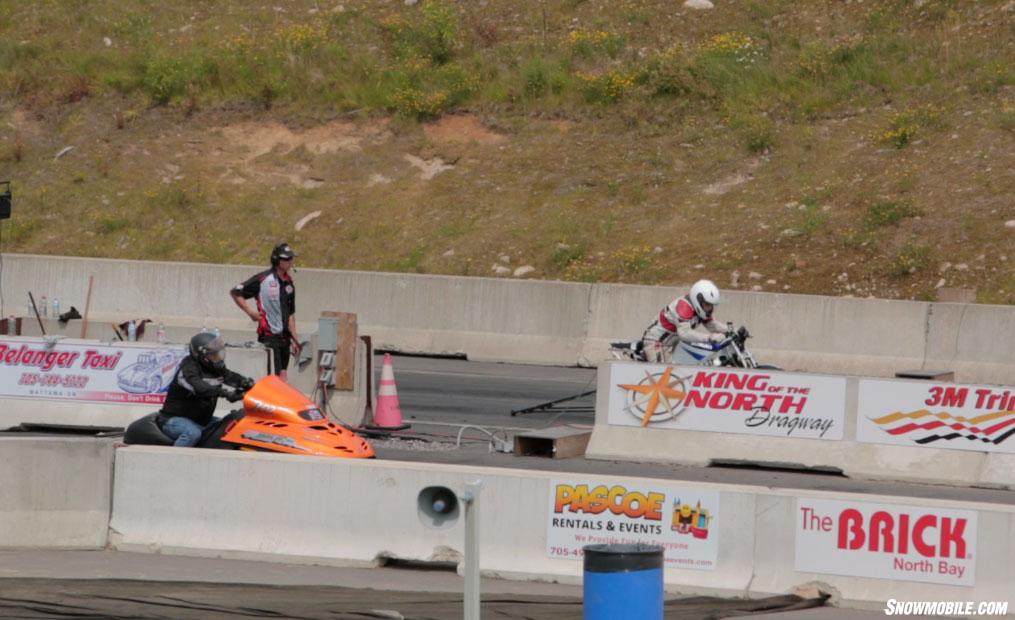 Snowmobile Racing Northern Ontario