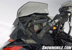 2015 Ski-Doo Renegade X 800 windhsield handguards