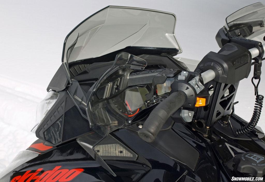 2015 Ski-Doo Renegade X 800 windhsield handguards