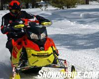 2015 Ski-Doo Renegade XRS 800 ETEC Action Cornering Tight