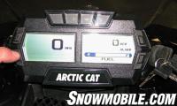 2015 Arctic Cat ZR 7000 RR Digital Gauge