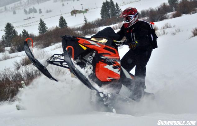 2015 Polaris 800 Switchback Assault Deep Powder