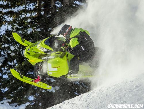 2015 Ski-Doo Freeride 154 Action