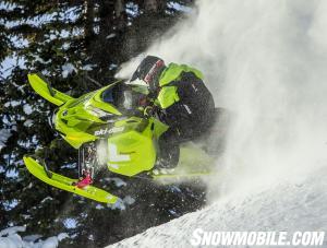 2015 Ski-Doo Freeride 154 Action